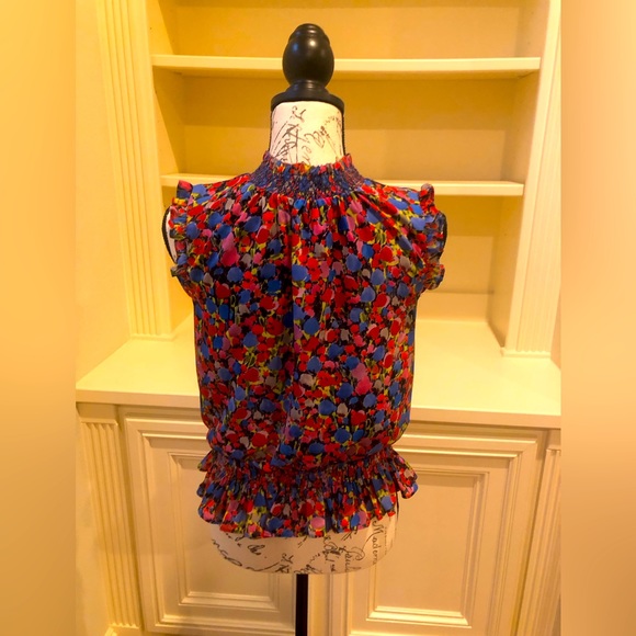 J.Crew Floral Blouse Perfect for Fall! - Picture 3 of 6